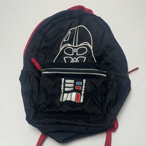 Hanna Andersson Black and Red Kids Star Wars Inspired Backpack
